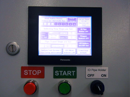 JK2420-4S touch screen programming - PVC screen slotting machine